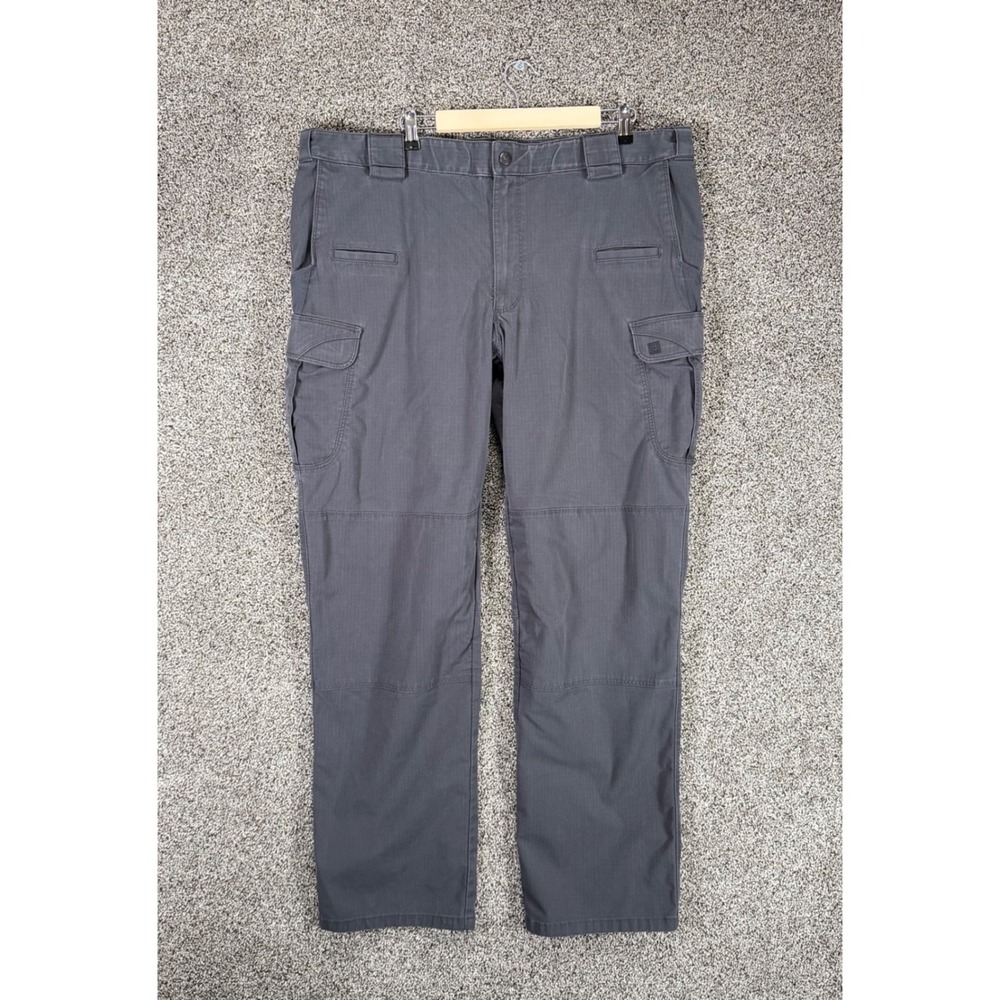 5.11 Tactical Stryke Pants Mens 42/34 Charcoal Utility Ripstop Cargo‎ Gorpcore